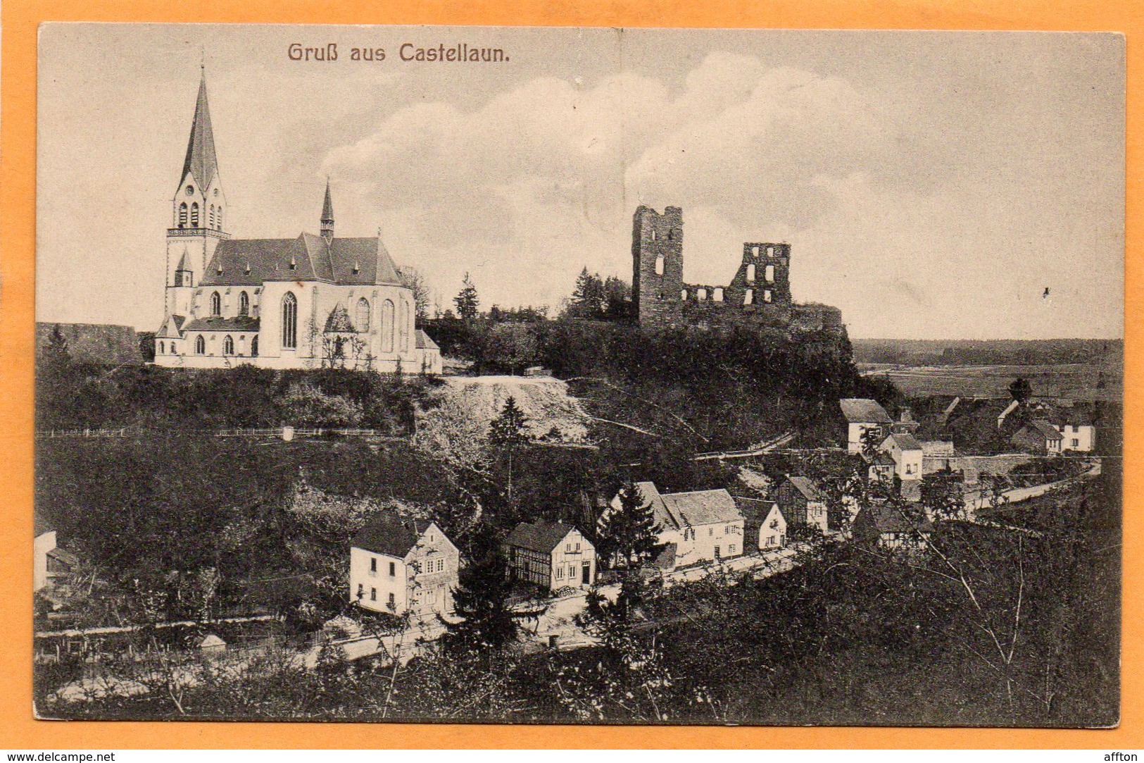 Gruss Aus Kastellaun 1910 Postcard - Kastellaun