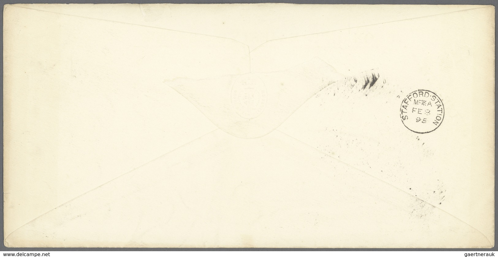 Großbritannien - Ganzsachen: 1894/1895, Two Official Stationery Envelopes QV 1d. Rose And 2d. Red, E - 1840 Enveloppes Mulready