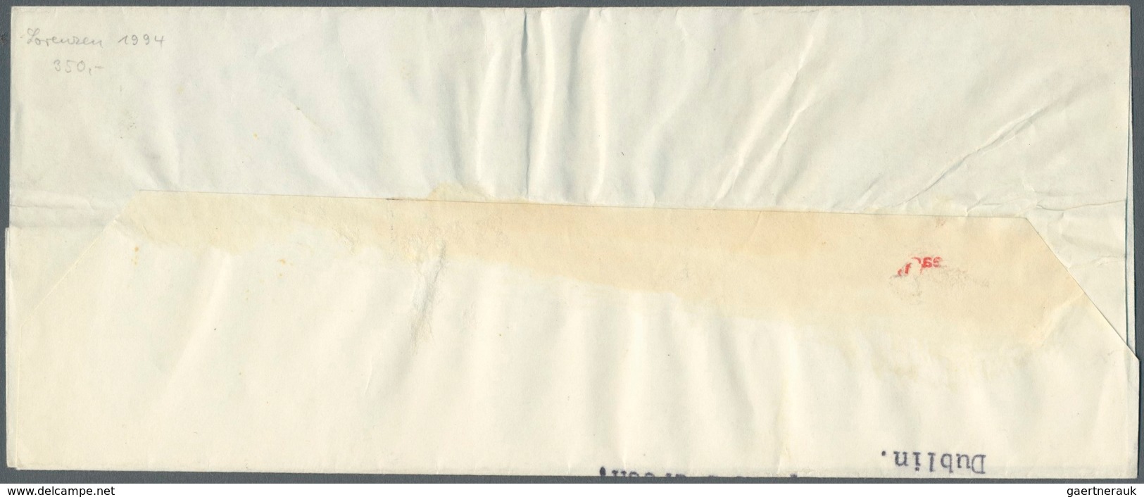 Irland - Ganzsachen: The Legal Diary: 1962, 2 D. Green Newspaper Wrapper On White Paper With New Add - Entiers Postaux