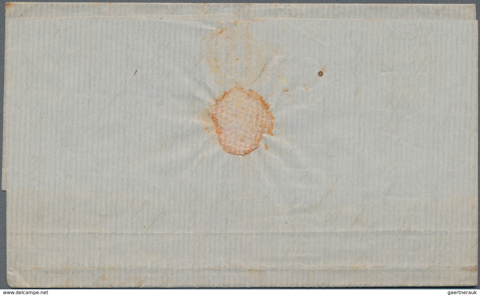 Italien - Altitalienische Staaten: Neapel: 1859, A Pair Of 1 Gr. (wide Margins) On Folded Envelope S - Naples