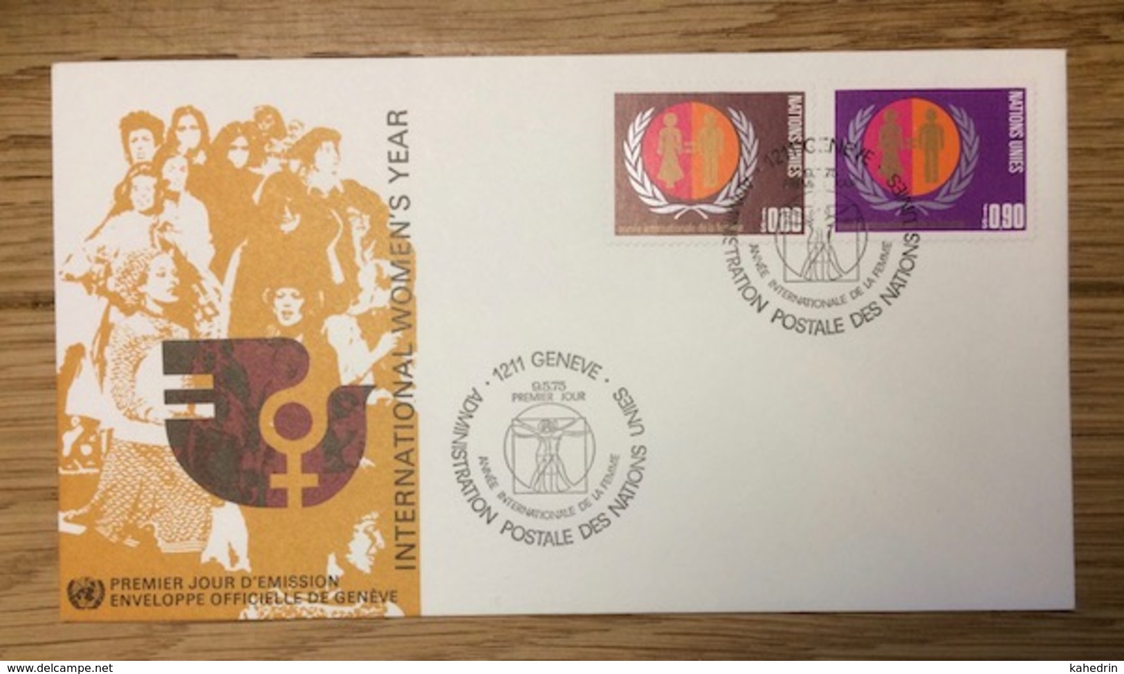 United Nations 1975 Geneve FDC - FDC
