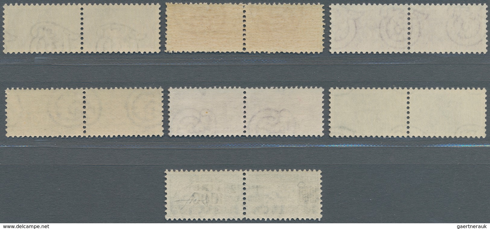 Italien - Paketmarken: 1946/1954, PARCEL STAMPS, 16 Values, Complete Set Including The Rare 1.000 Li - Colis-postaux