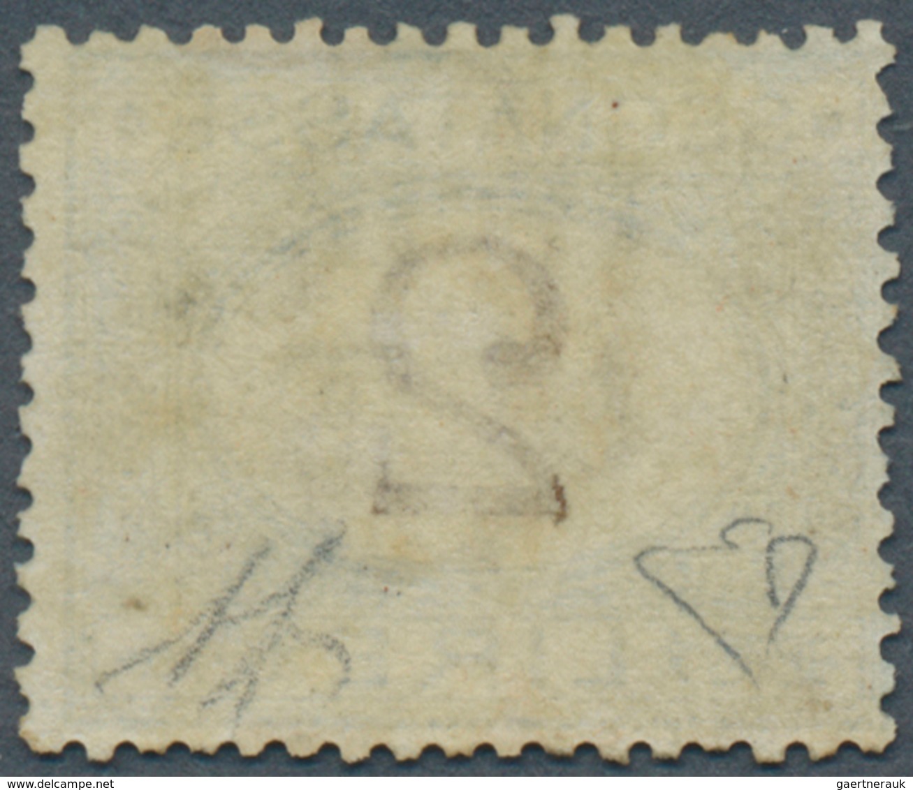 Italien - Portomarken: 1870, 2l. Blue/brown, Fresh Colour, Normally Perforated With Some Slightly Un - Taxe