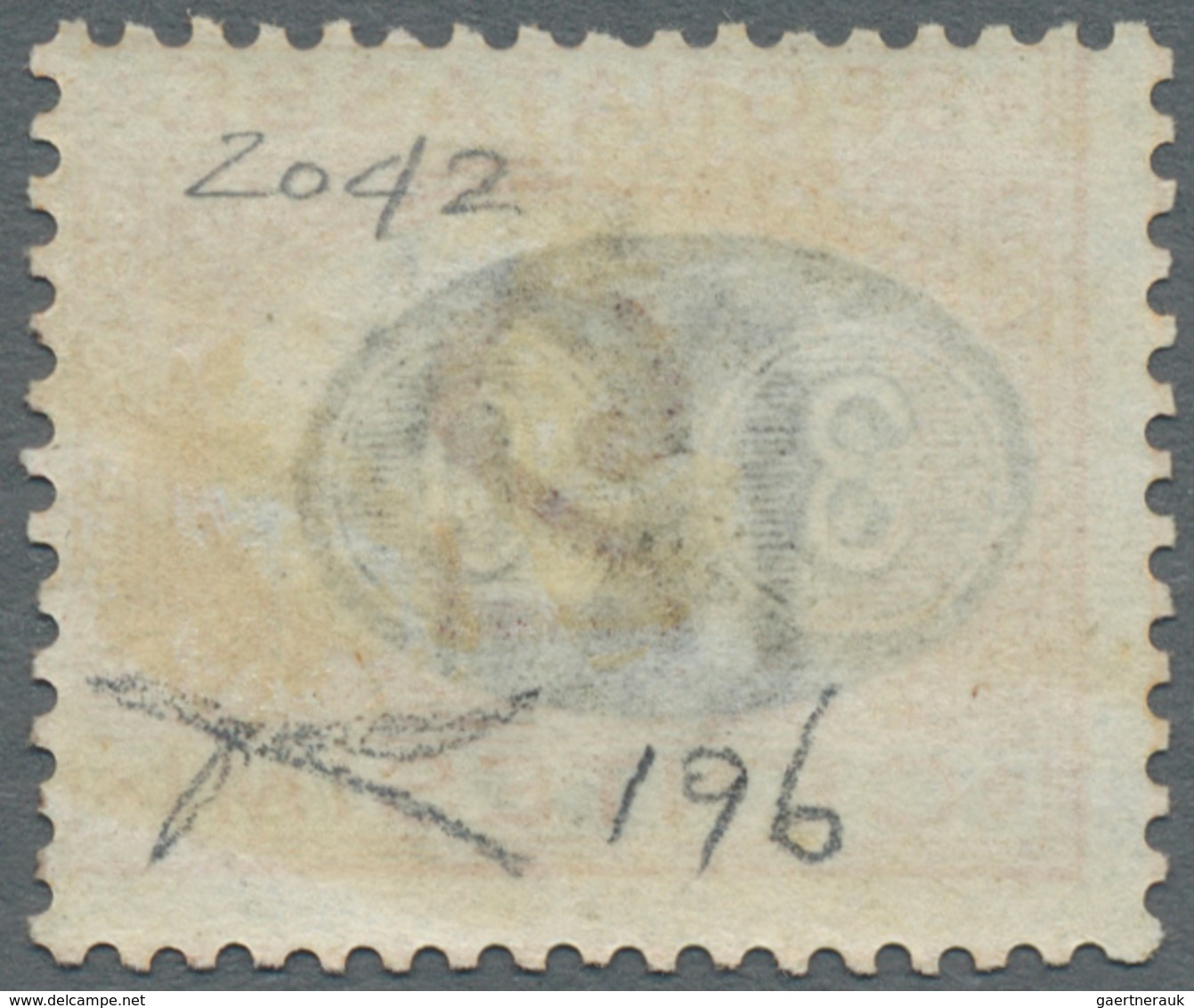 Italien - Portomarken: 1890, "30 On 2 C. Orange And Carmine" Showing The Sucharge Strongly Shifted T - Taxe