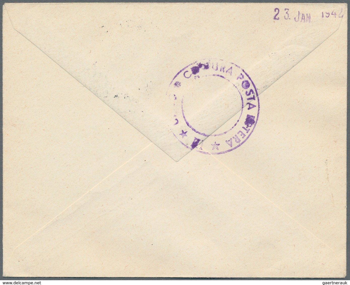 Italienische Besetzung 1941/43 - Montenegro: 1942. Printed Matter Envelope Addressed To Zürich, Swit - Montenegro