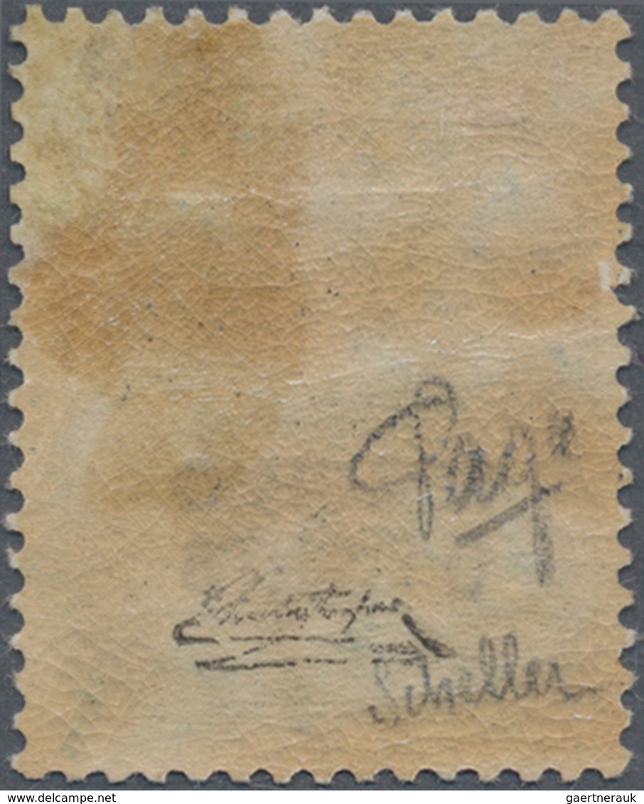 Italienische Post In China: 1917, PECHINO 6c. On 15c. Slate, Fresh Colour And Well Perforated, Mint - Tientsin