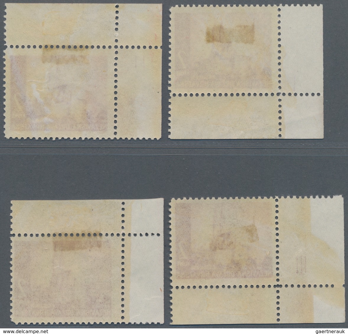 Kroatien: 1941 (15 Aug). Pictorials (Zagreb Cathedral). 2K Brown-carmine, Ordinary Paper, Four Mint - Croatie