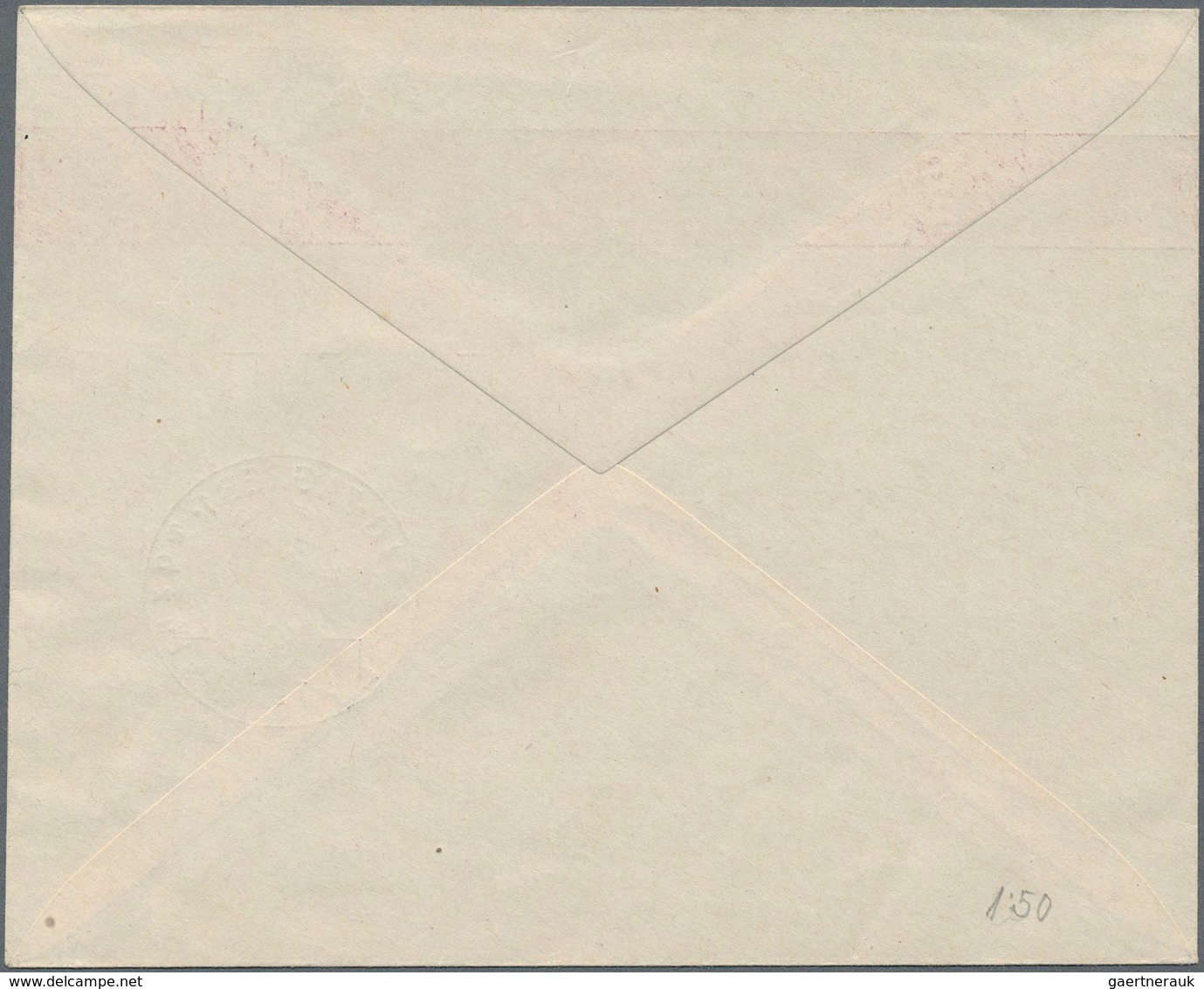 Kroatien: 1943, 2 K / 7 K Work Service Imperforated With Print Of Phase 4 On The Back, Used From The - Kroatien