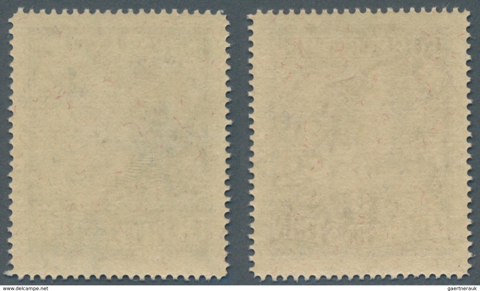 Liechtenstein: 1951, 2 Und 3 Fr Fürstenpaar Eng Gezähnt 14¾, Postfrisch In Unsignierter Top-Erhaltun - Lettres & Documents