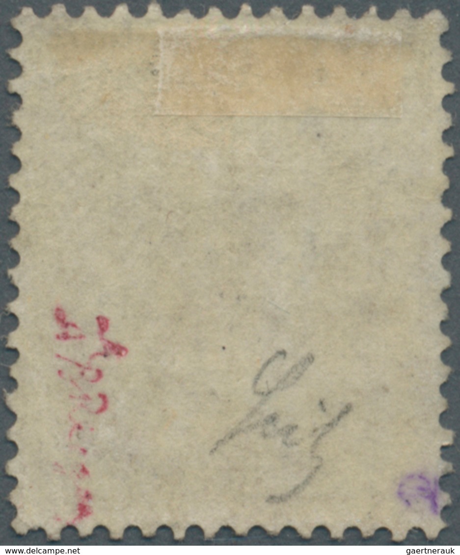 Malta: 1860, QV ½ D. Yellow-brown On White Paper Without Watermark, Mint LH, Fresh Colour And Very F - Malte