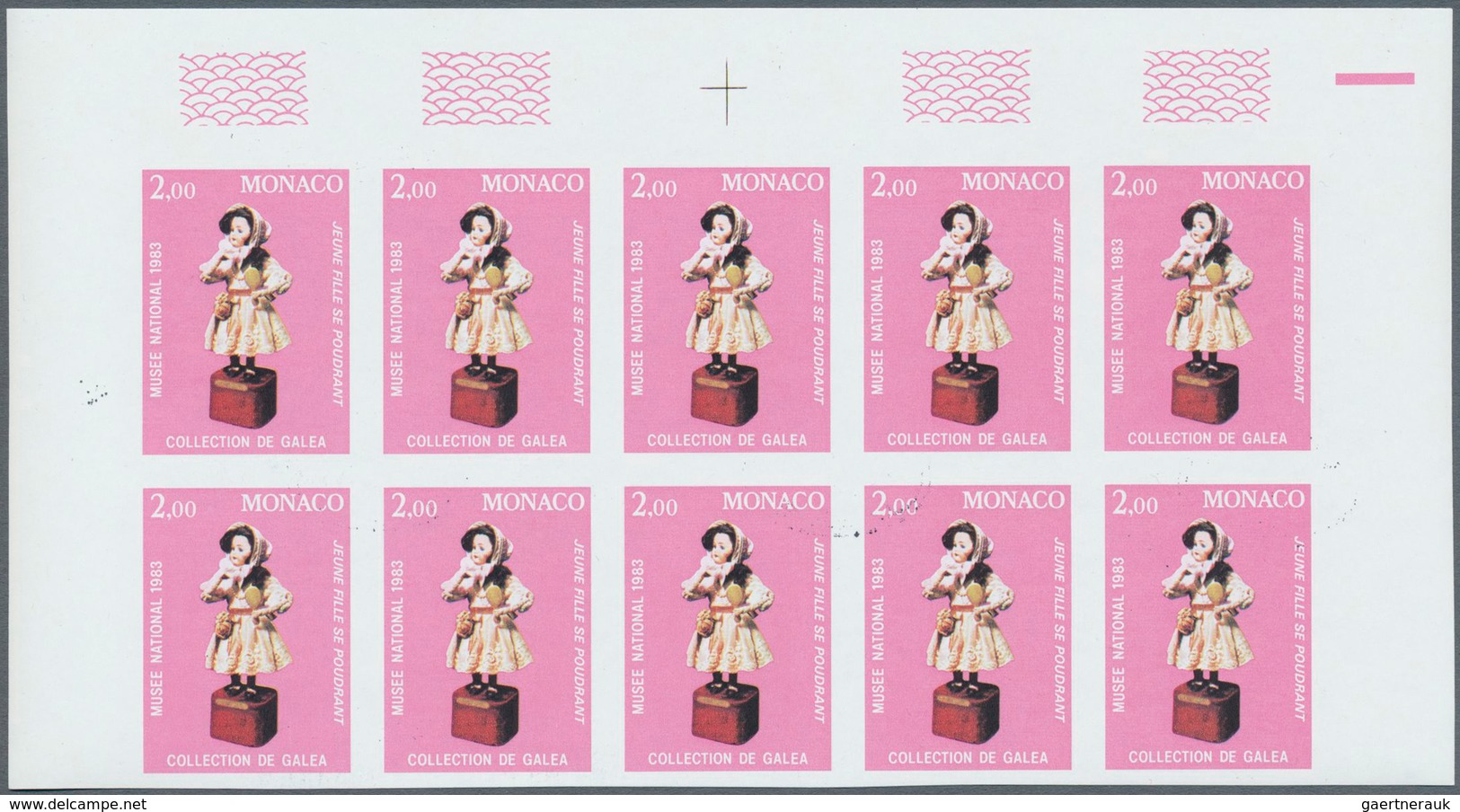 Monaco: 1983, Automaten Des 19. Jahrhunderts Aus Dem Nationalmuseum Kompletter Satz Von Acht Werten - Used Stamps