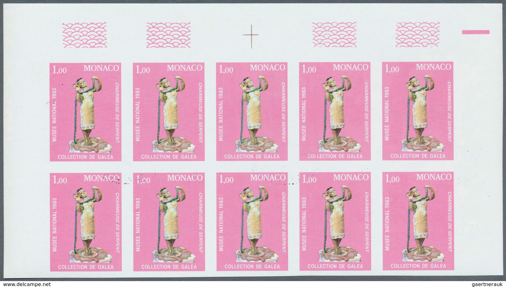 Monaco: 1983, Automaten Des 19. Jahrhunderts Aus Dem Nationalmuseum Kompletter Satz Von Acht Werten - Used Stamps