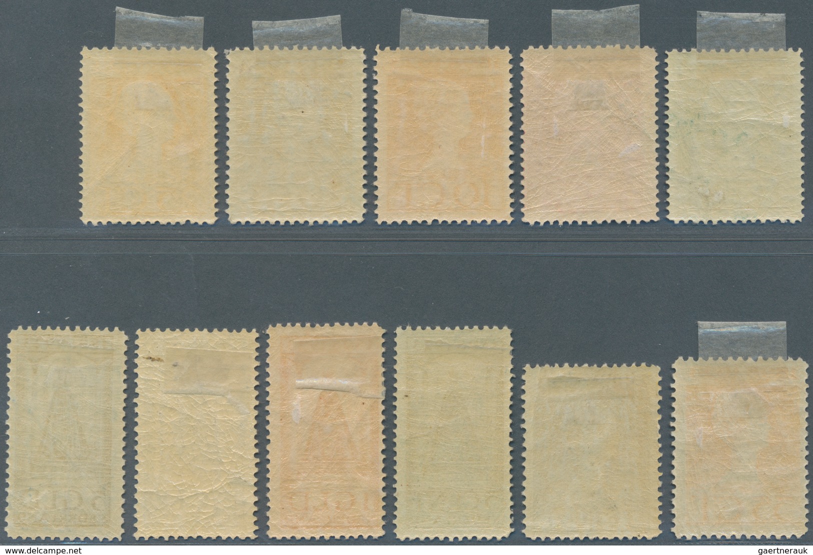 Niederlande: 1923, 2 C - 5 Gulden Complete Unused, Mi 600.- - Other & Unclassified