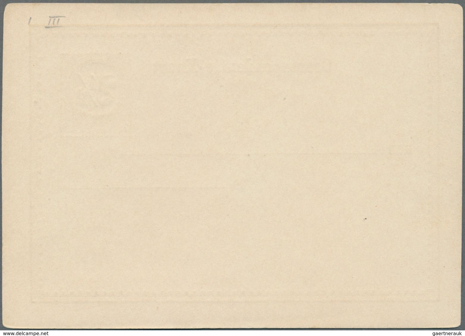 Niederlande - Ganzsachen: 1870, five proofs for a 2 1/2 stationery card. Seldomly seen.