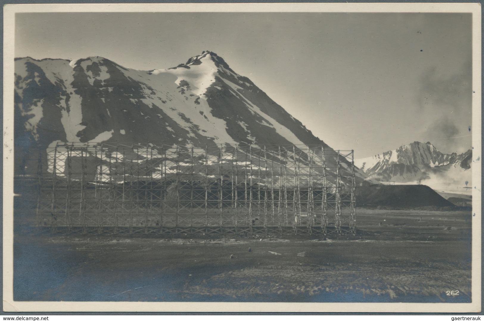 Norwegen: 1928/65 sechs Karten mit Motiven Spitzbergen, dabei Schweizer Expeditionskarte mit Untersc