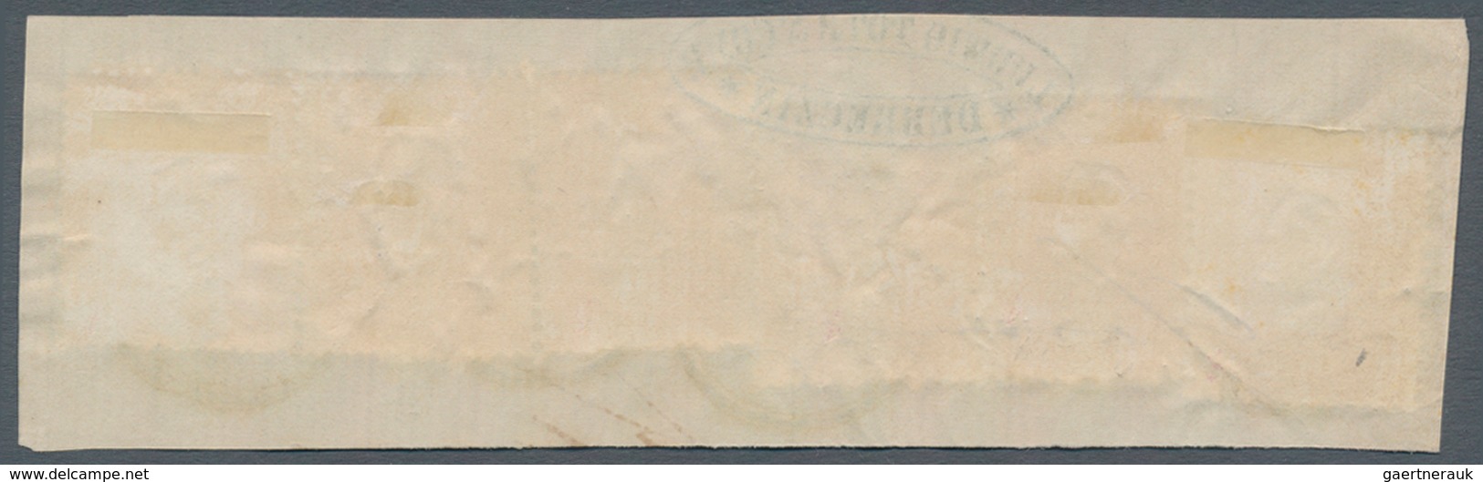 Österreich: 1861/62: 2 Kr. Enge Zähnung 5 Stücke U. Mi.Nr. 20 Auf Briefstück, Klar DEBRECZIN, Reiner - Unused Stamps