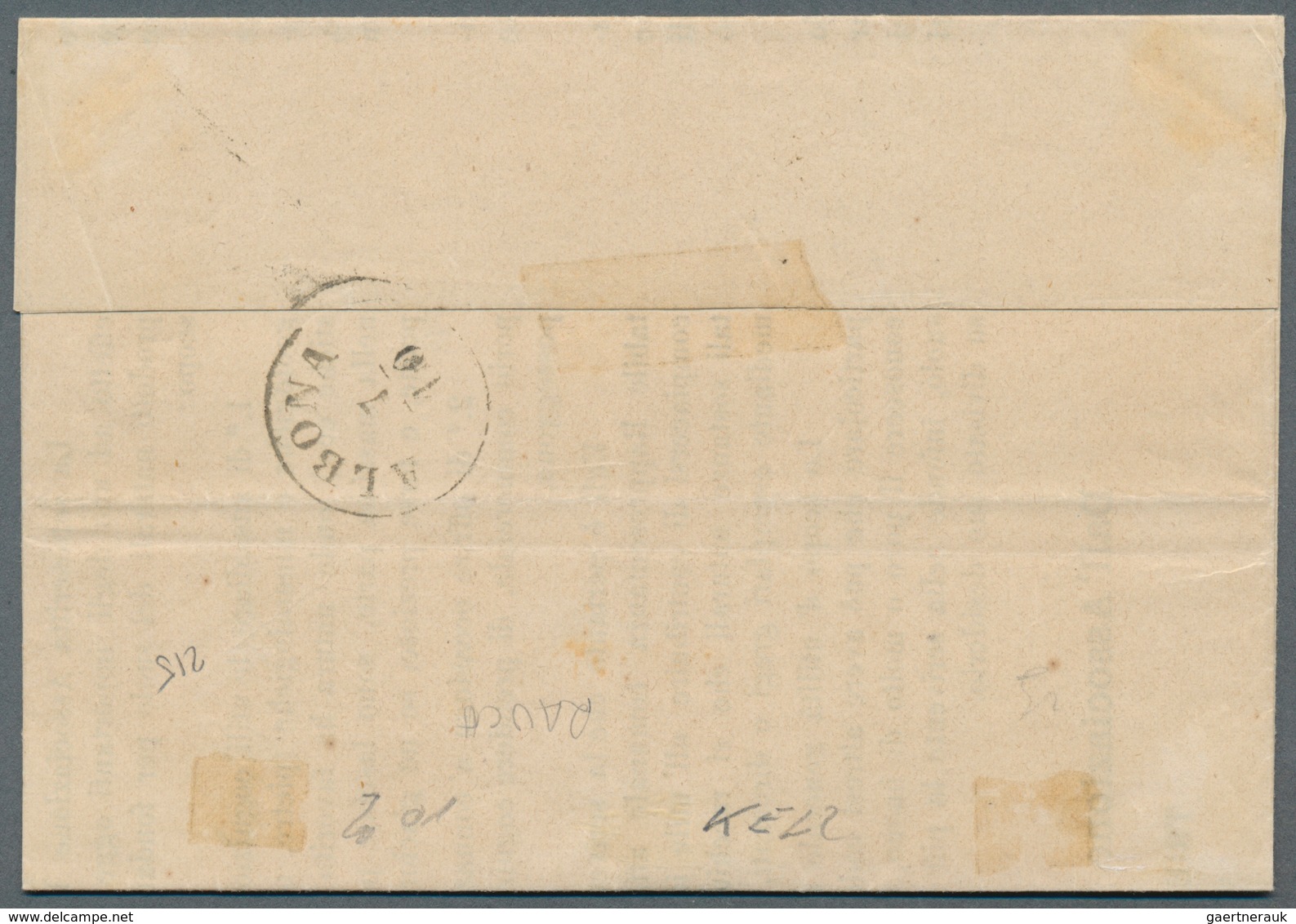 Österreich: 1867, 2 Kr Gelborange Freimarke, Grober Druck, Und Zeitungsmarke (1,05 Kreuzer) Grauviol - Unused Stamps