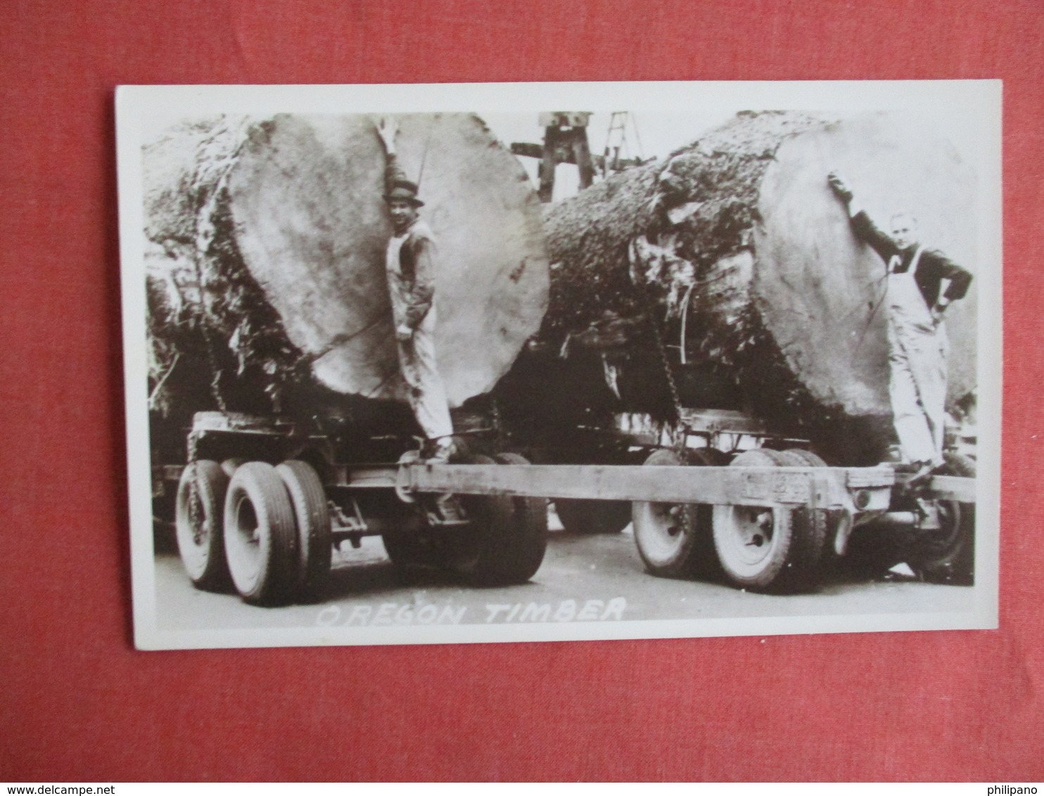 RPPC   Oregon   Timber  On Truck  Ref 3147 - Industry