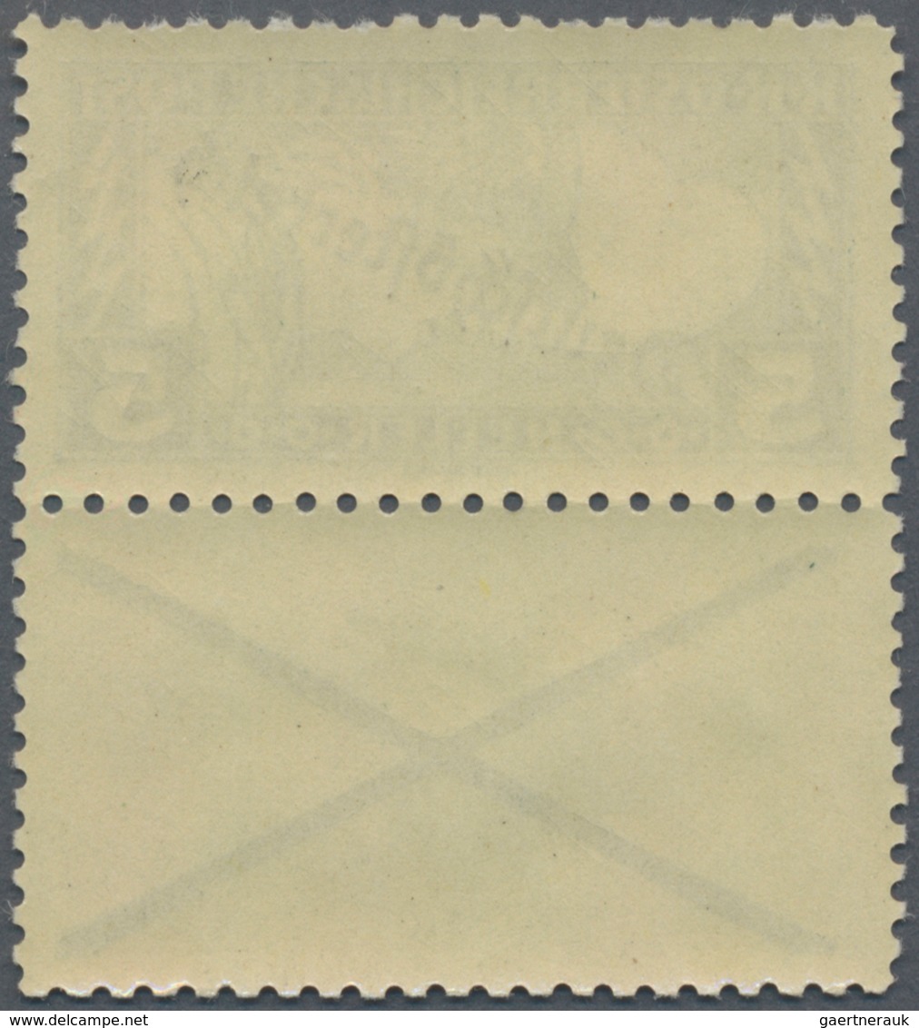 Österreich: 1919, Eilmarke Merkurkopf 5 H. Schwärzlichopalgrün Mit Aufdruck In Zähnung 11½:12½ Und U - Unused Stamps