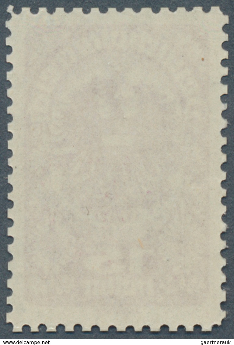 Österreich: 1919/1920, Freimarken, 15 H. Als Farbprobe In Dunkellilarot Und Mit Linienzähnung, Auf G - Unused Stamps