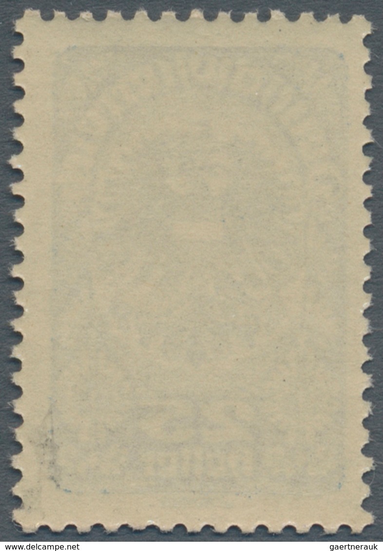 Österreich: 1919, Freimarke 25 Heller In Seltener C-Farbe Schwärzlichultramarin/tiefblau Einwandfrei - Unused Stamps