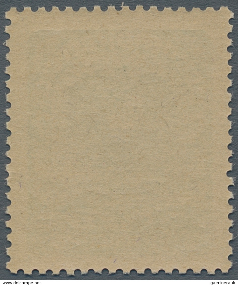 Österreich: 1920, 3 Kr Dunkelgrün/schwarz Auf Dickem Grauen Papier, Tadellos Postfrisch, "echt Und E - Unused Stamps