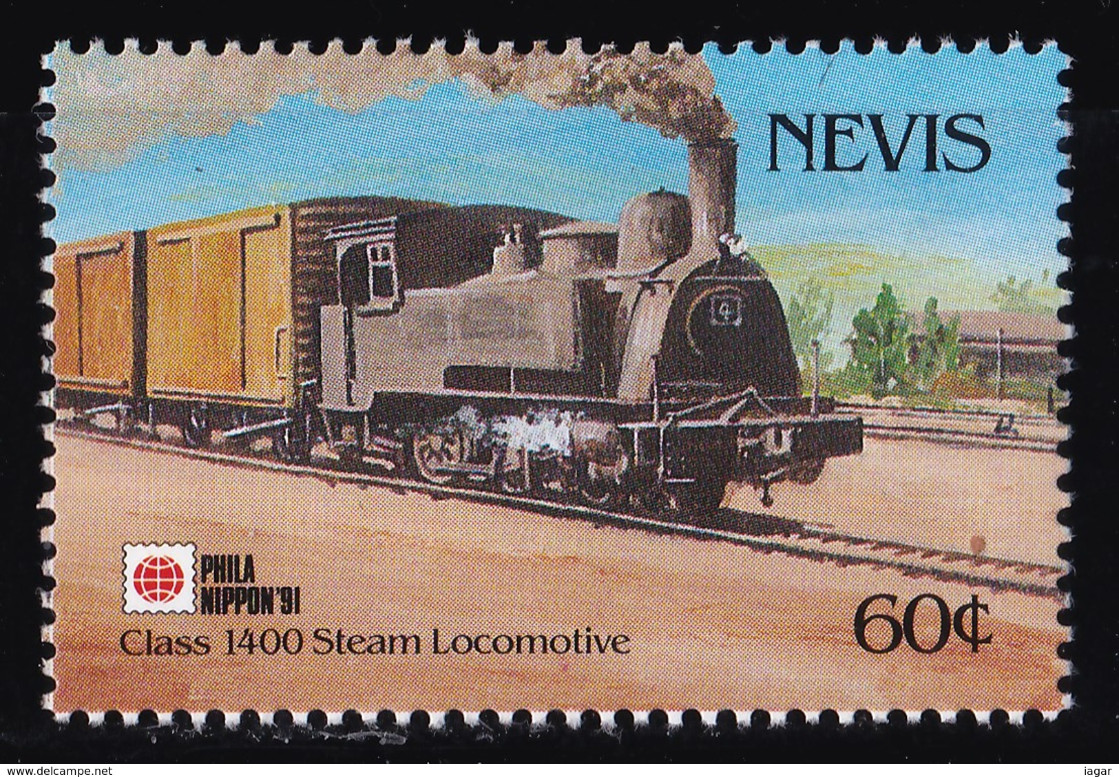 TEMATICA RAILWAY:  JAPANESE RAILWAY LOCOMOTIVES, PART 2  - NEVIS - Treinen