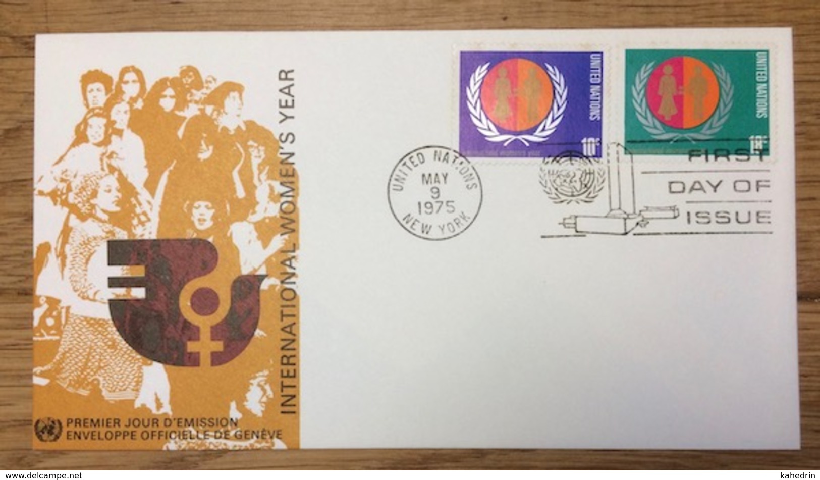 United Nations 1975 New York FDC International Women's Year - FDC