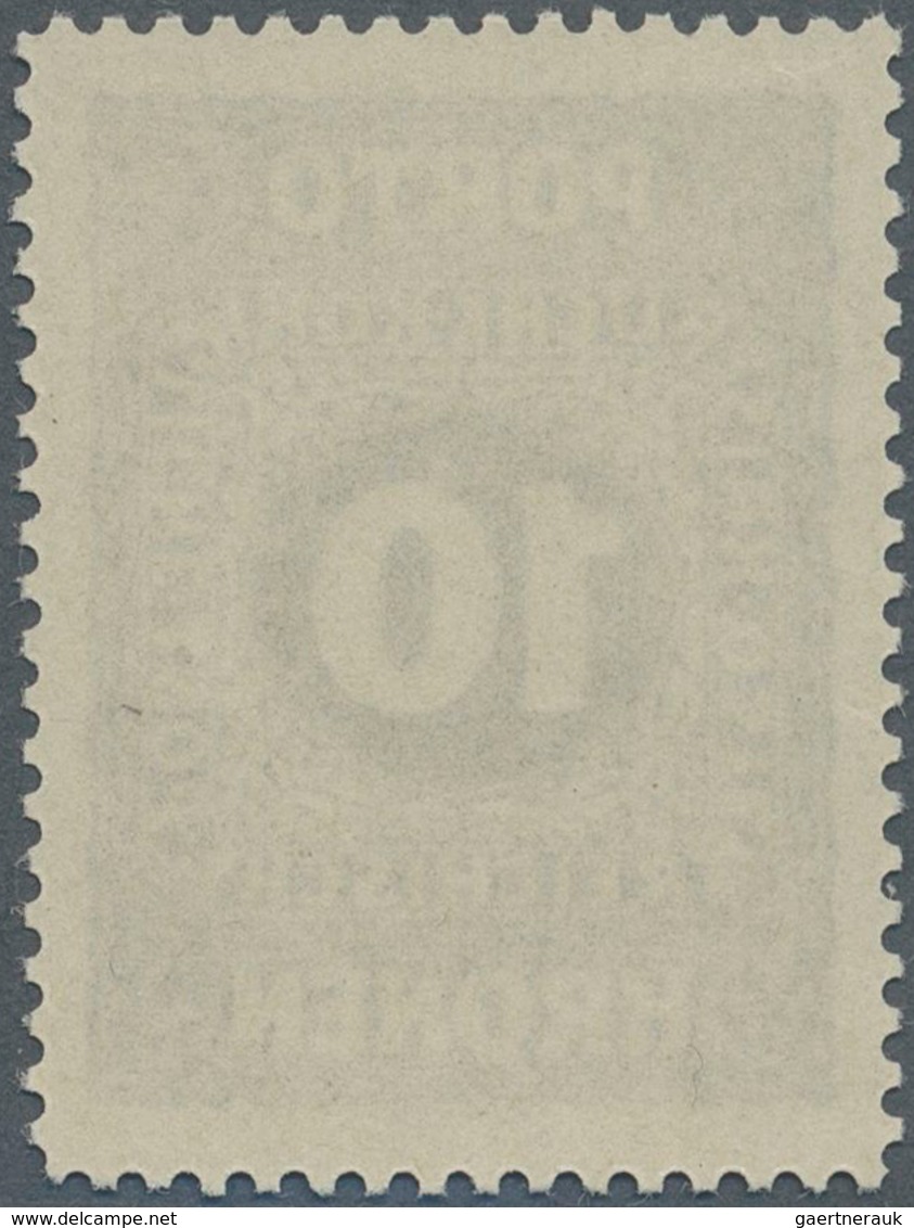 Österreich - Portomarken: 1916, 5 Kr. Und 10 Kr. Je In Linienzähnung L12½, Postfrisch, 5 Kr. Vom Obe - Taxe