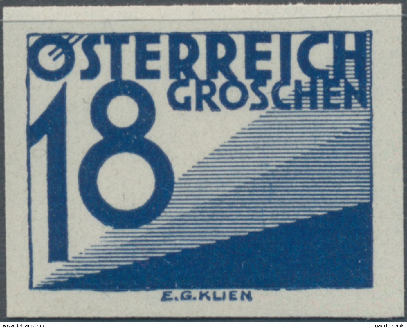 Österreich - Portomarken: 18 Gr. Portomarke "Ziffer", Postfrische Luxusmarke Mit Der äußerst Seltene - Postage Due