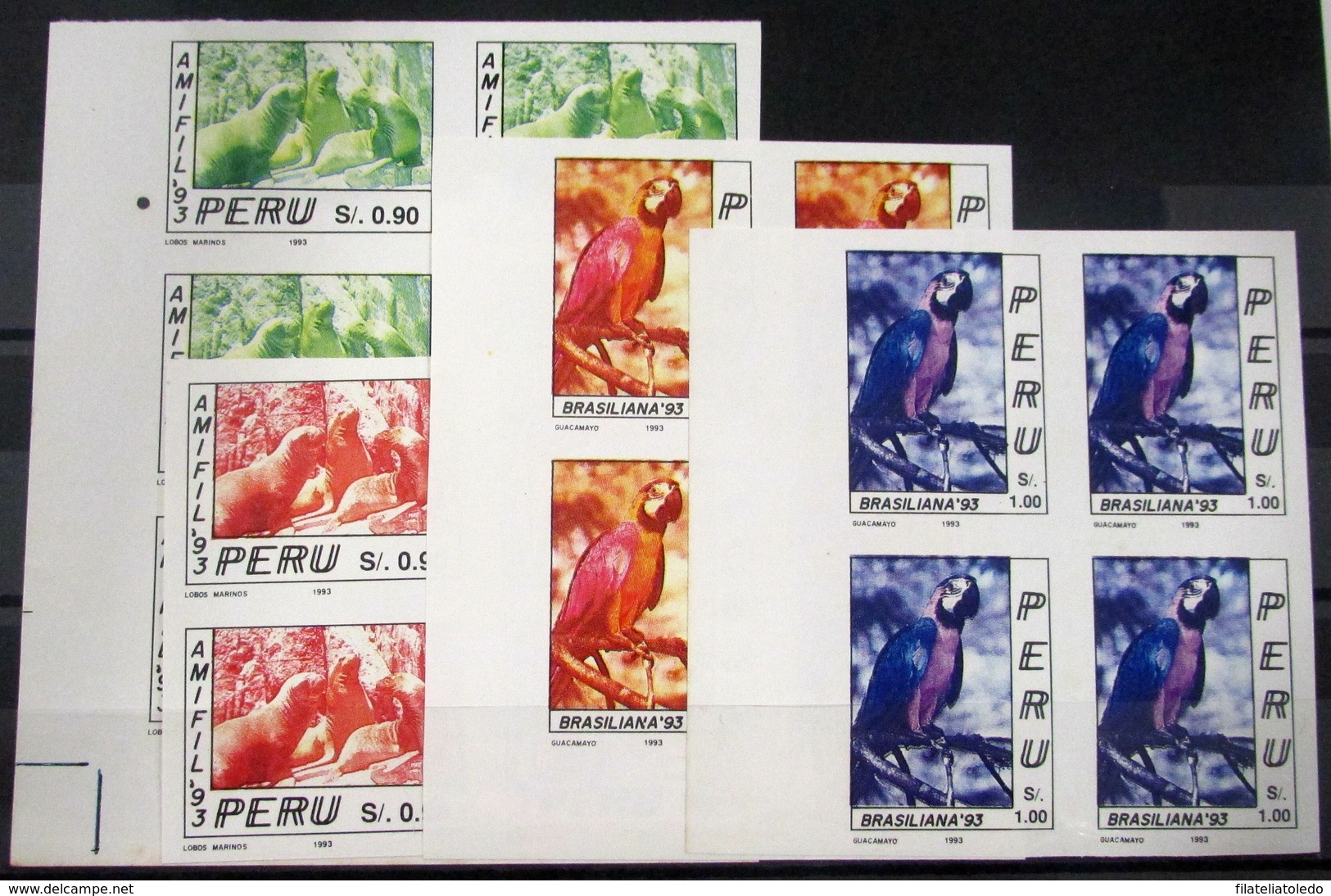 Perú 997P/8P ** - Perú