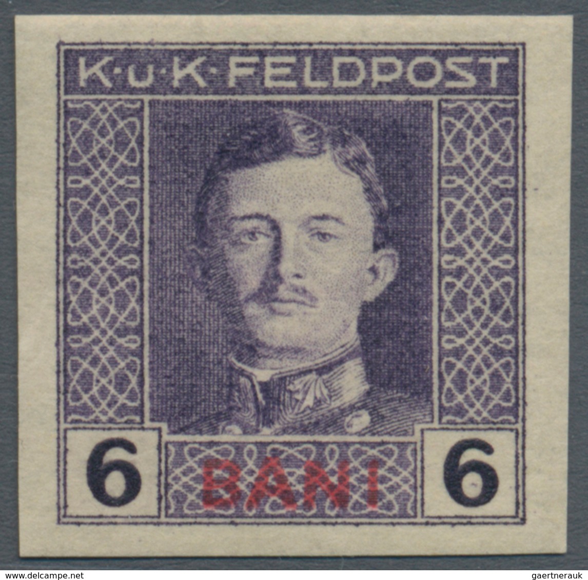 Österreichisch-Ungarische Feldpost - Rumänien: 1917, Siebzehn UNGEZÄHNTE Marken Kaiser Karl 1 H Bis - Autres & Non Classés