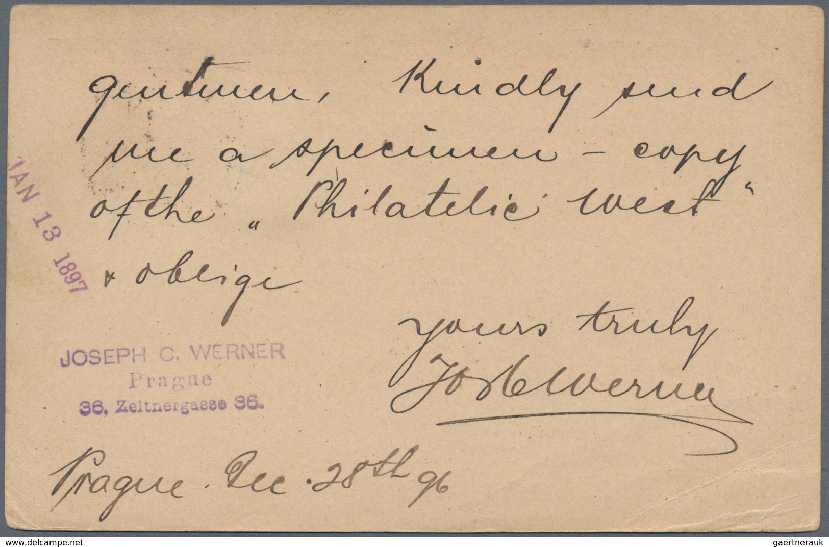 Österreich - Ganzsachen: 1893/1896, 2 Kr Braun - 2 Ganzsachenkarten Mit Je 3 Kreuzer Zusatzfrankatur - Sonstige & Ohne Zuordnung