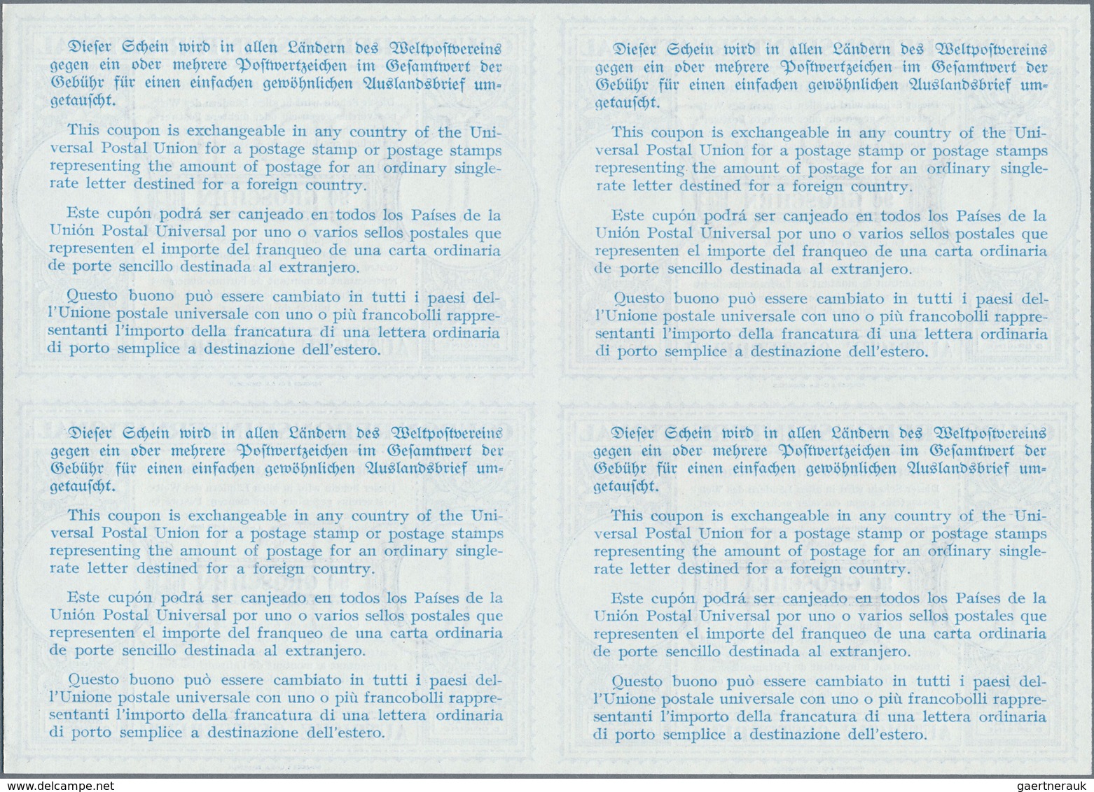 Österreich - Ganzsachen: 1946, November. Internationaler Antwortschein "90 Groschen" (London-Muster) - Sonstige & Ohne Zuordnung