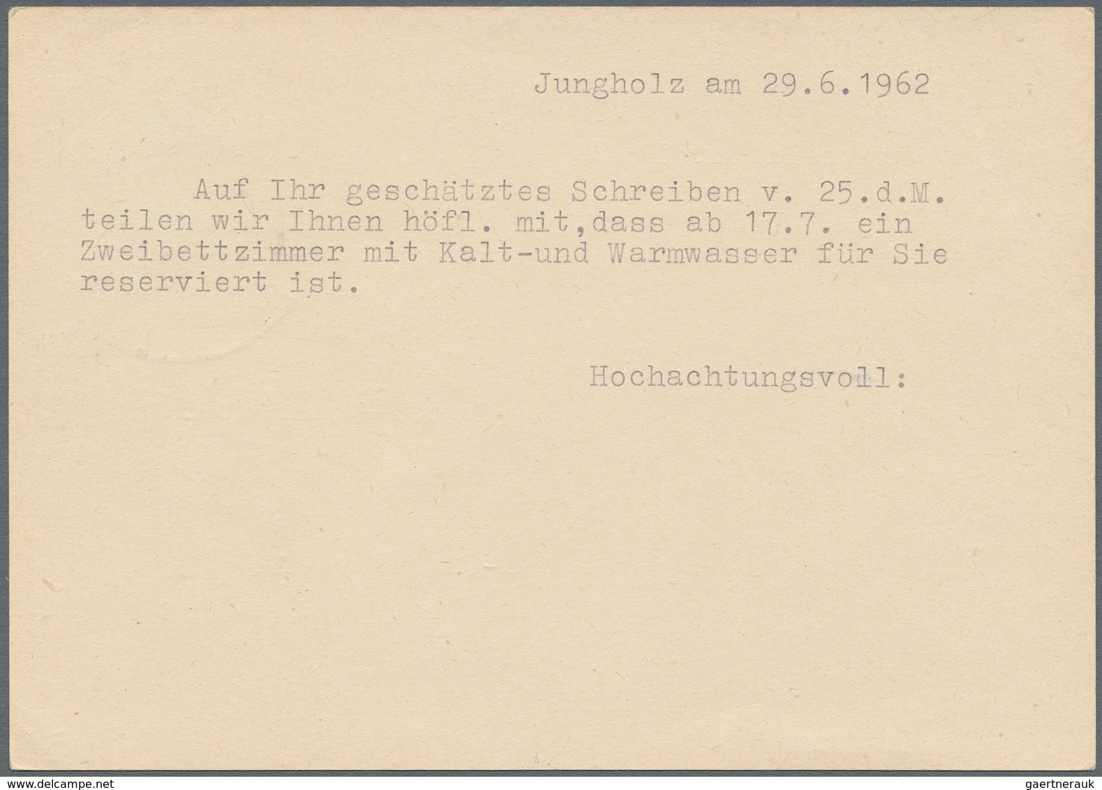 Österreich - Ganzsachen: 1960/1962, JUNGHOLZ: 60 G Orangerot "Trachten" Und 70 G Blaugrün "Trachten" - Other & Unclassified