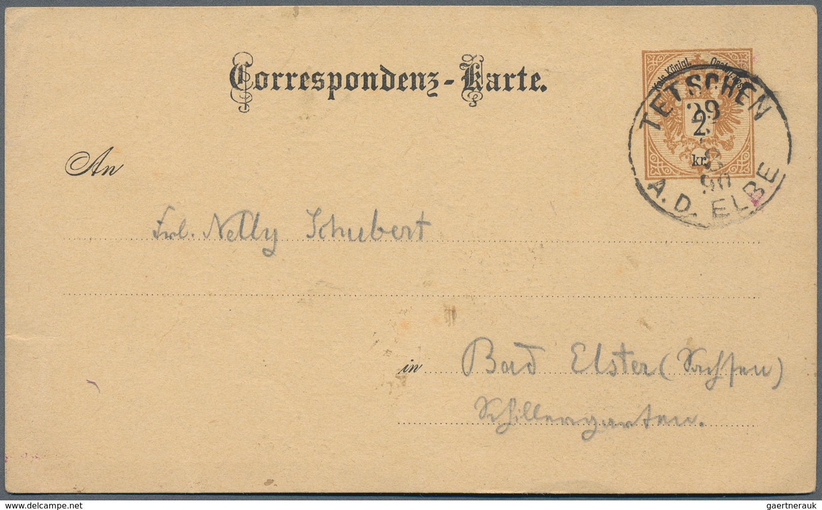 Österreich - Privatganzsachen: 1883, 2 Kr Braun Doppeladler Ganzsache, Rs. Mit S/w Abbildung "DAMPFS - Sonstige & Ohne Zuordnung