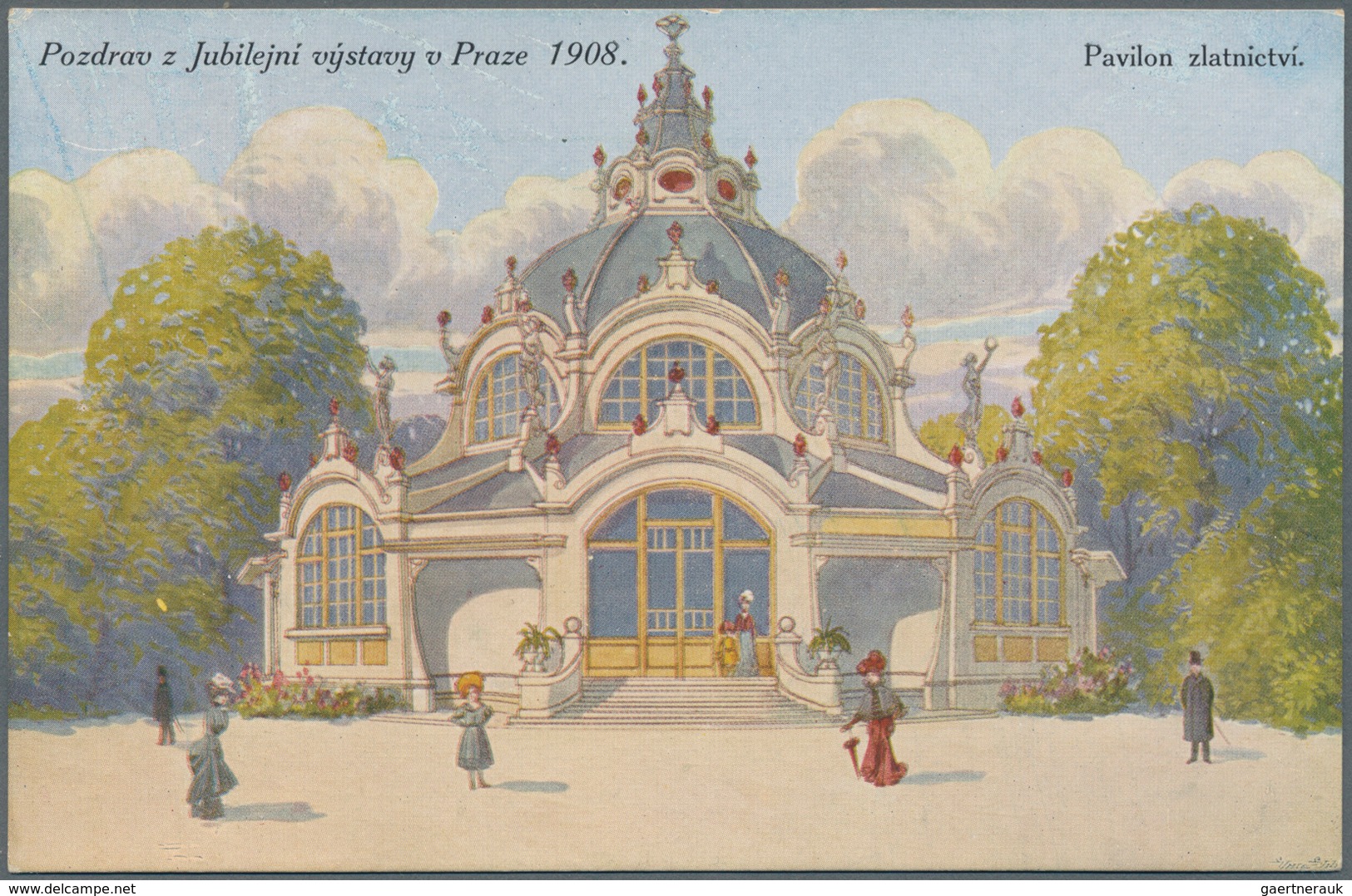 Österreich - Privatganzsachen: 1908. Privat-Postkarte 3 H Franz Joseph "Pozdrav Z Jubilejni Vystavy - Other & Unclassified