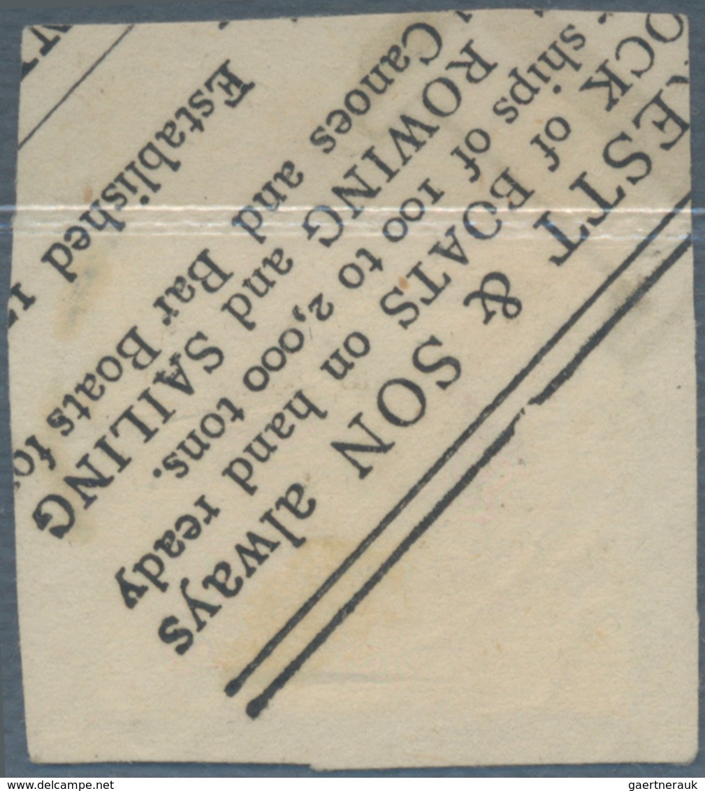 Österreich - Stempel: 1859, "14" Dreiring-Nummernstempel, Bei Müller Völlig Unbekannt Auf 2 Kr. Rötl - Maschinenstempel (EMA)