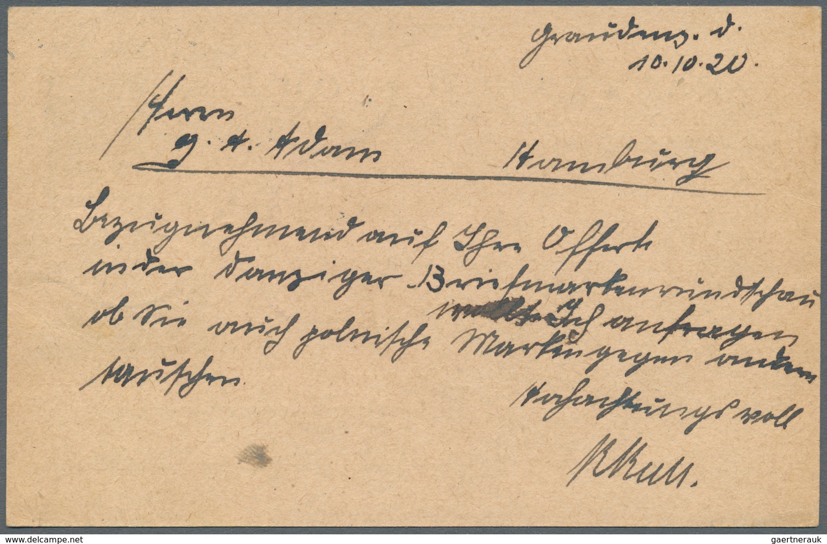 Polen: 1920/1921, Censor Cover-trio, Each Addressed To Germany: 1 M, 2 X 2 M And 5 M On Cover From P - Unused Stamps