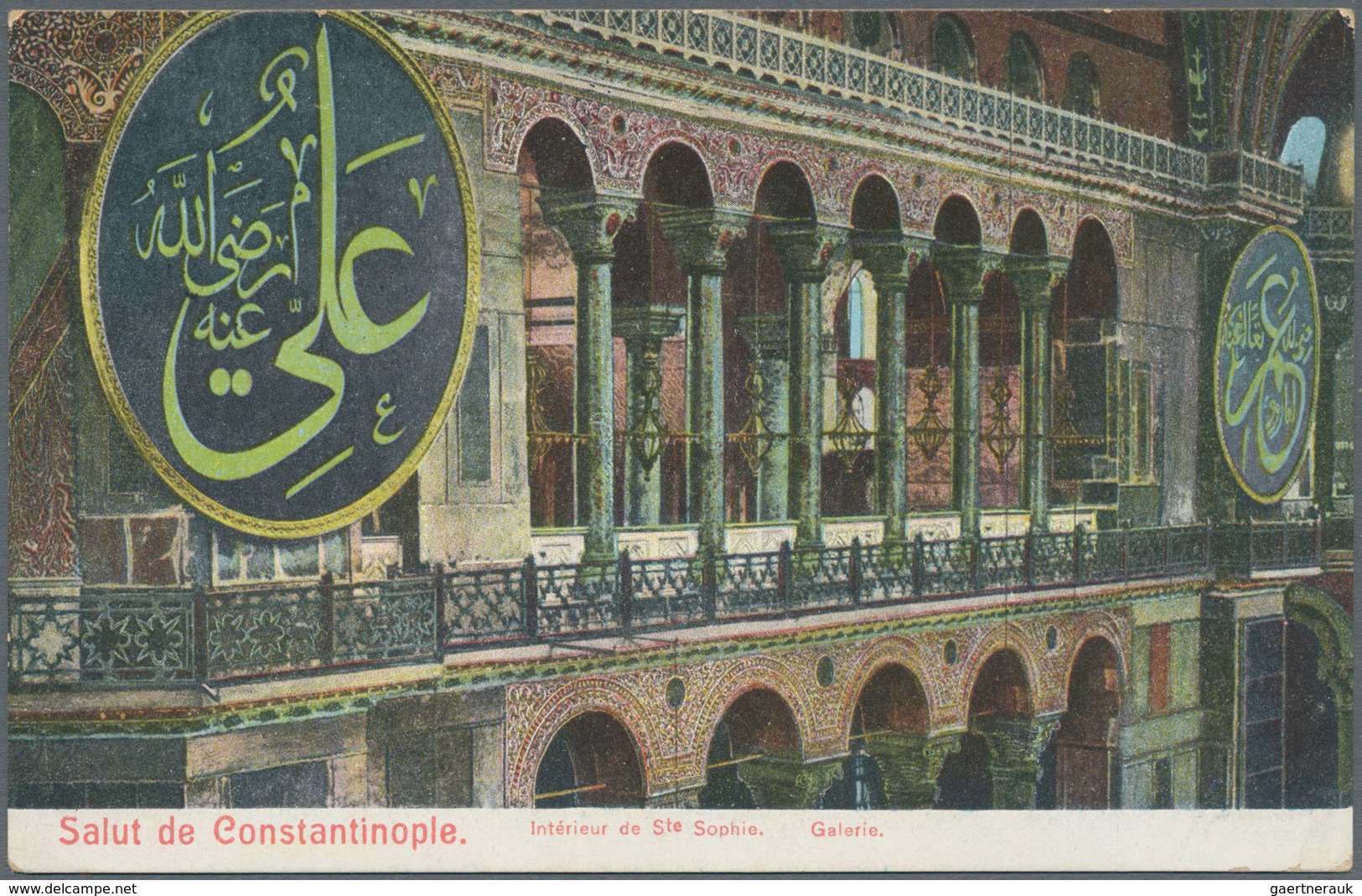 Rumänien - Stempel: "SMYRNE-CONSTANTINOPLE-CONSTANTA/22 APR 1911/S.M.R." Double-ring Datestamp Of Th - Postmark Collection