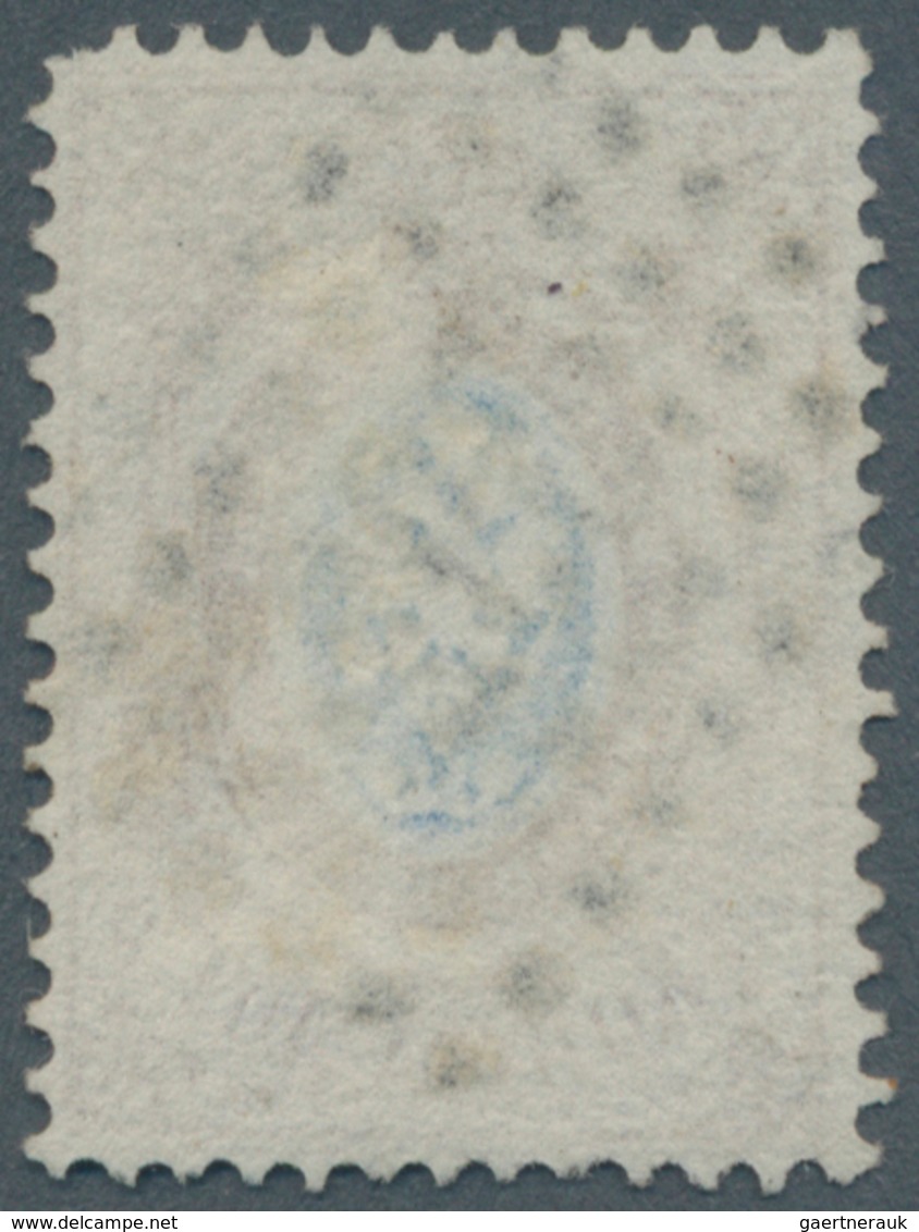 Russland: 1858 10 Kop. Brown With Dotted Numbered Cancel 392 Of Wolmar, Forerunner Of Latvia, Corner - Sonstige & Ohne Zuordnung