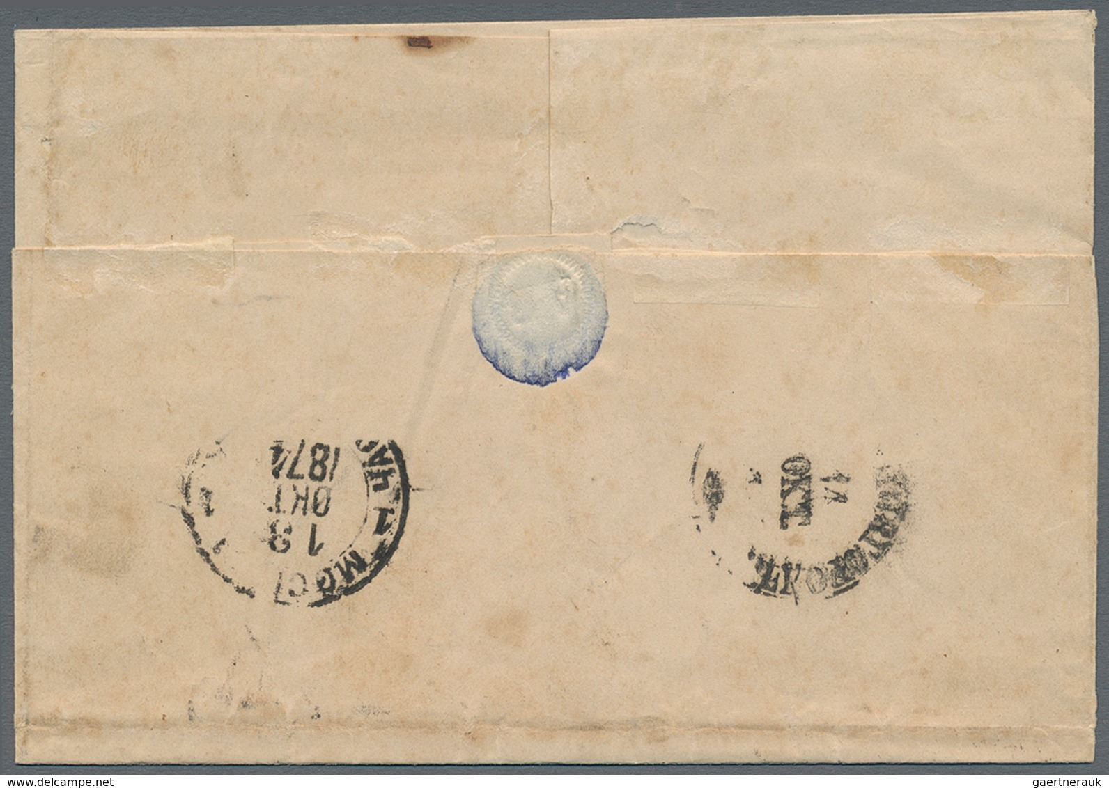 Russland: 1859/78 Six Covers All Sent From Moscow, Two Covers Sent Abroad (to London And Bordeaux) A - Other & Unclassified