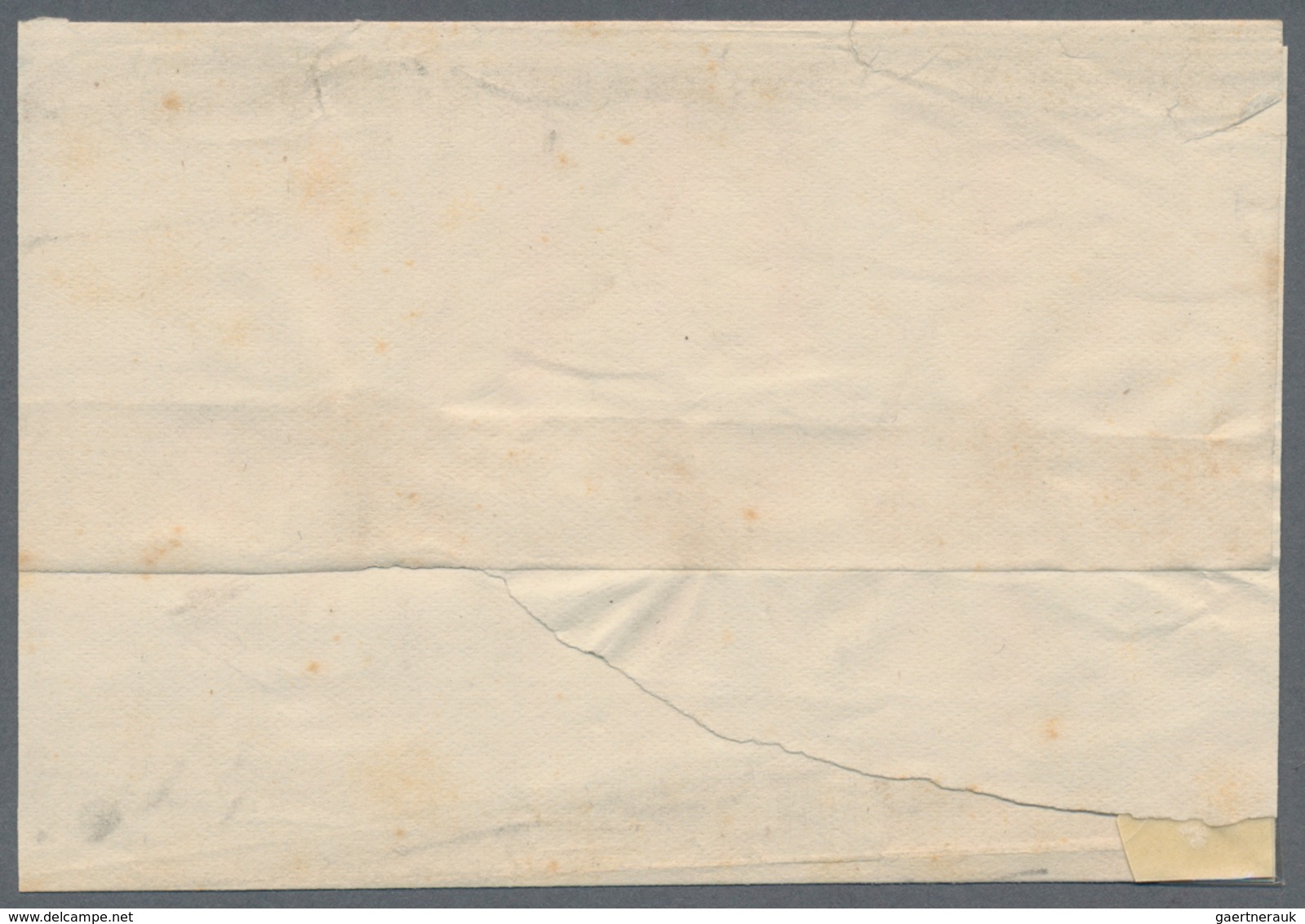 Russische Post In China: 1899, Wrapper Franked With 2 Kop "KITAI" Imprint Tied By SHANGHAI Russian P - China