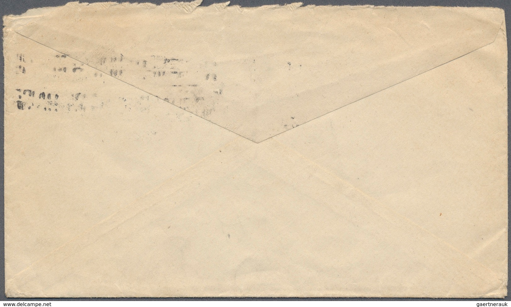 Russland - Besonderheiten: 1918. Stampless Envelope Written From By 'Drummer J. Morley, 25th Middles - Autres & Non Classés