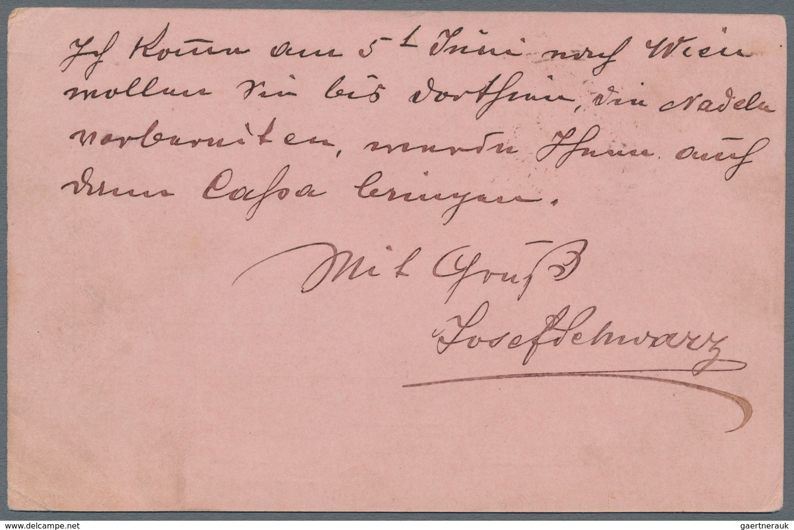 Serbien - Ganzsachen: 1887, Stationery Card 5pa. Brown On Rose Uprated By 5pa. Green, Commercially U - Serbie