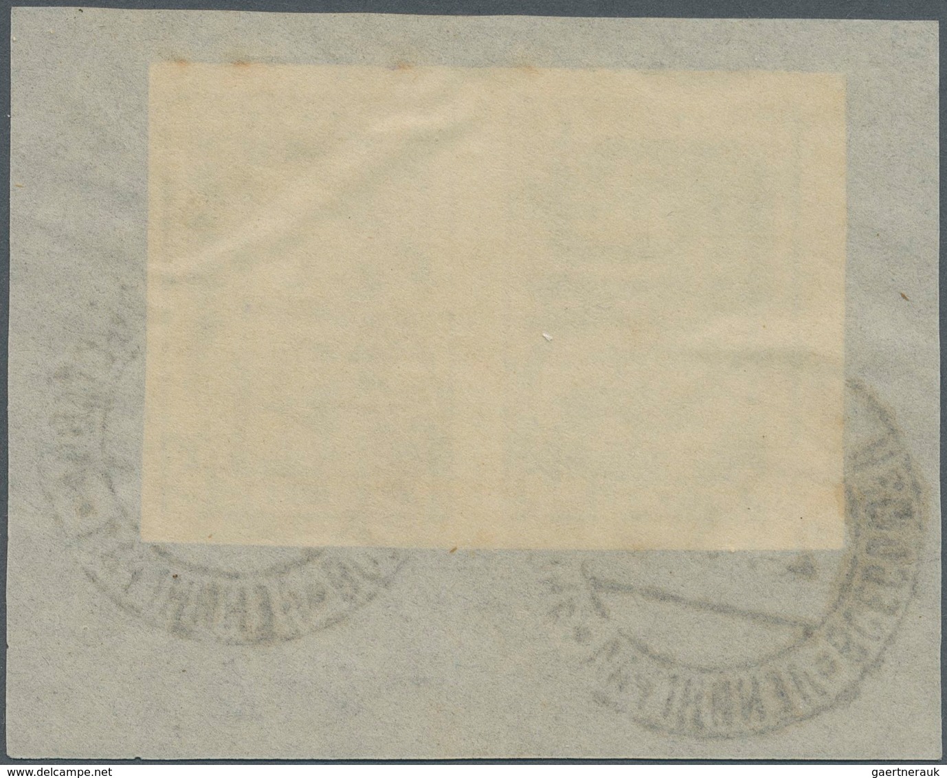 Sowjetunion: 1932 Maksim Gorki Writer Mi. 412 U Horizontal Pair With Special Cancel Of Leningrad Sta - Lettres & Documents