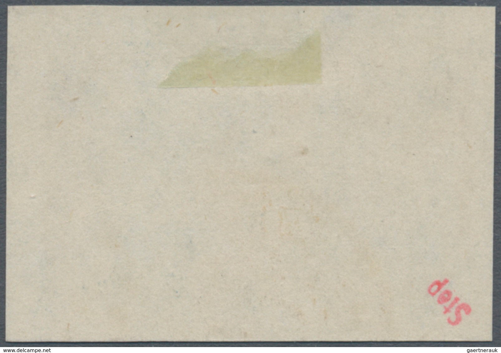 Sowjetunion: 1934, Iwan Fjodorow 40kop. Slate IMPERFORATE, Neatly Cancelled, Signature. Certificate - Lettres & Documents