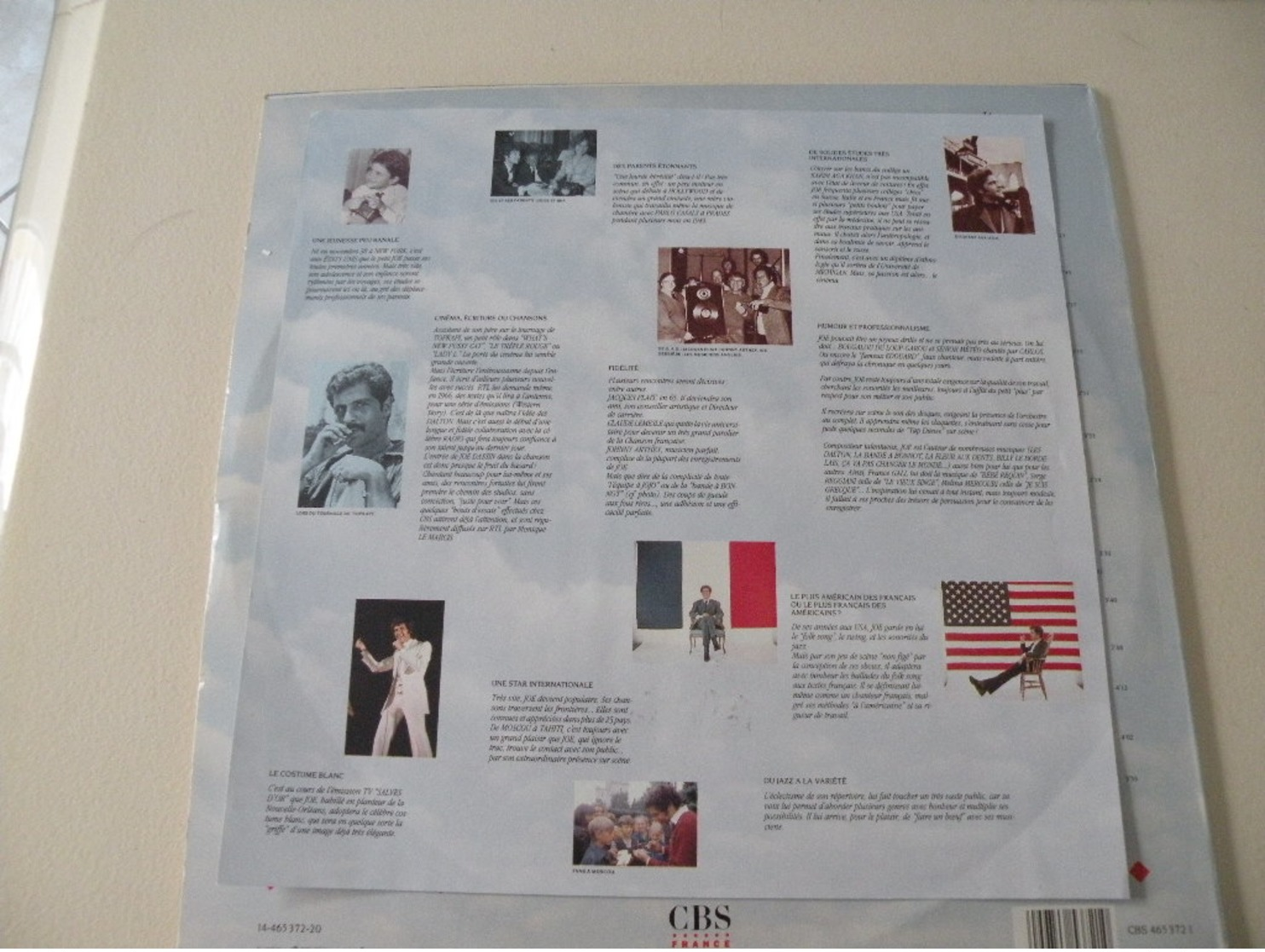 Joe Dassin - (Titres sur photos) - Vinyle 33 T LP double album