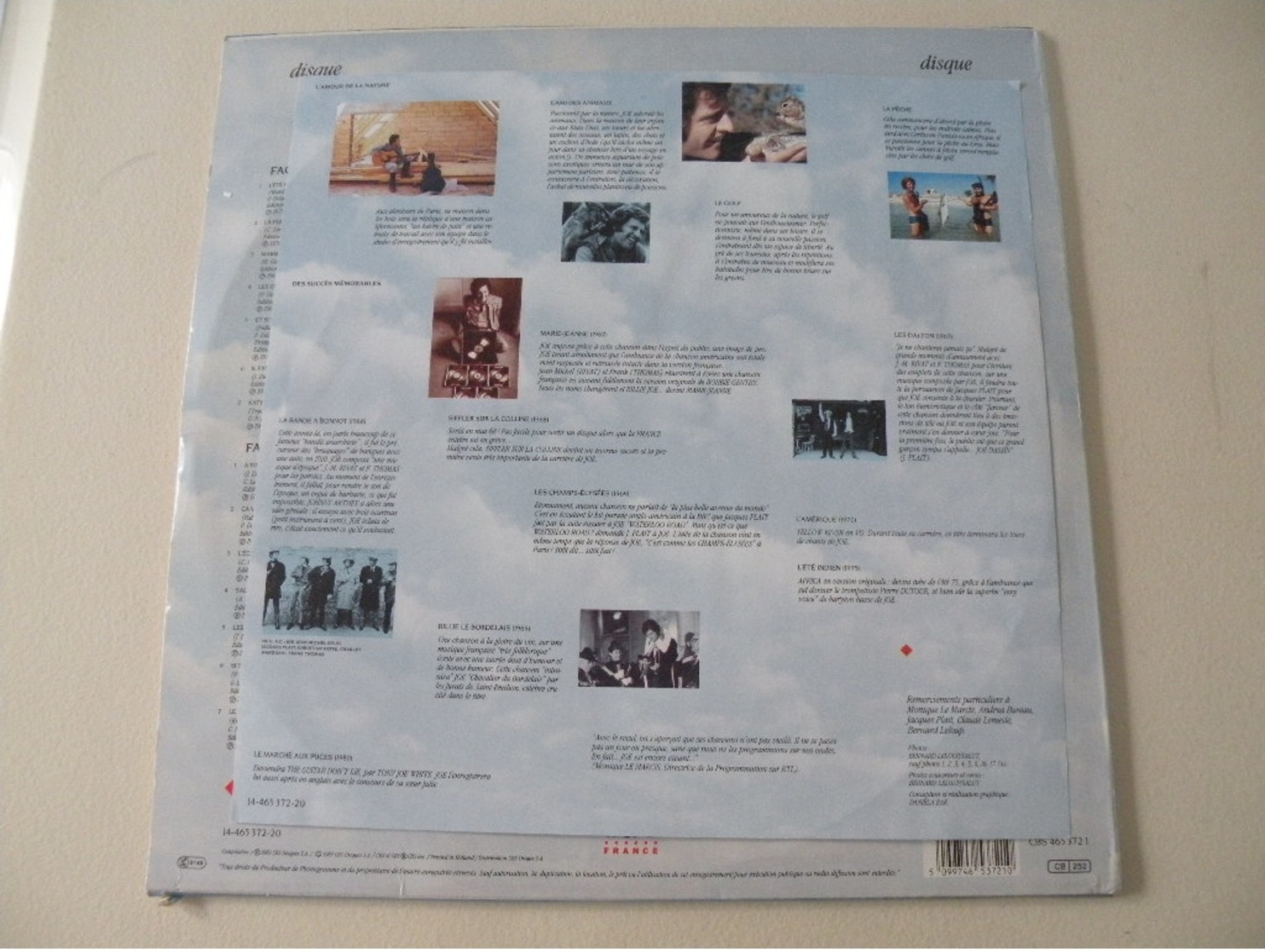 Joe Dassin - (Titres sur photos) - Vinyle 33 T LP double album