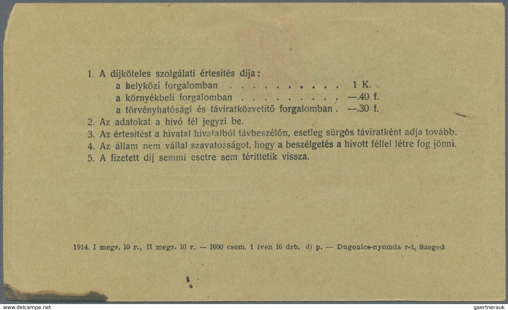 Ungarn: 1916, 10 F Rose/black And 30 F Brown-orange/black "Turul", Tied By Cds SÁTORALJAÚJHELY, 16.O - Lettres & Documents